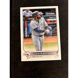2022 topps baseball card of Vladimir Guerrero jr #300